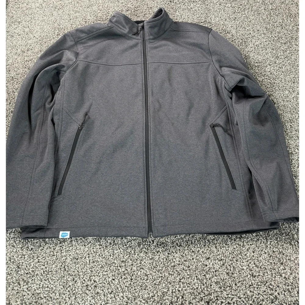 The North Face Ridgewall Soft Shell Jacket Men's Size 2XL Gray Outdoor